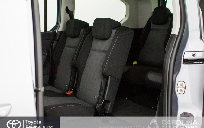 Toyota Proace City Verso cena 164999 przebieg: 12715, rok produkcji 2022 z Kowalewo Pomorskie małe 121